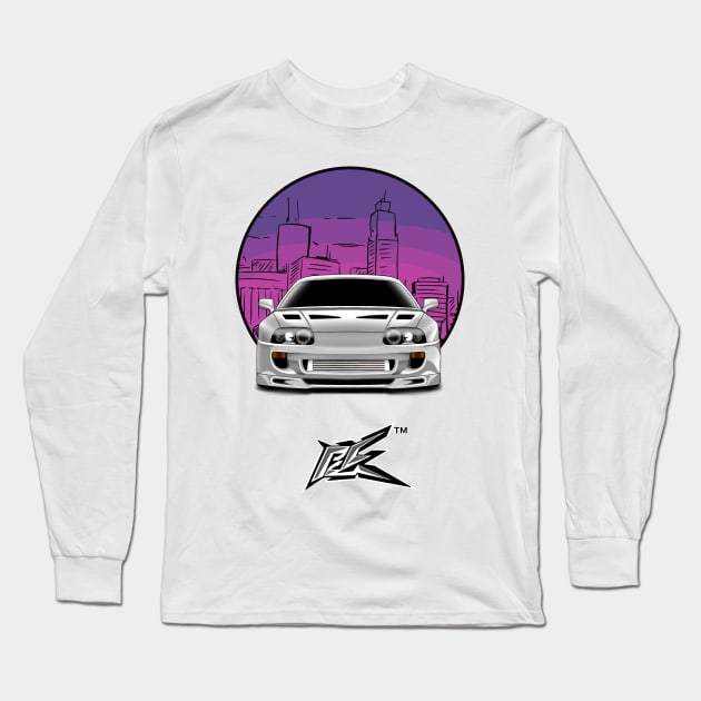 toyota supra a80 Long Sleeve T-Shirt by naquash